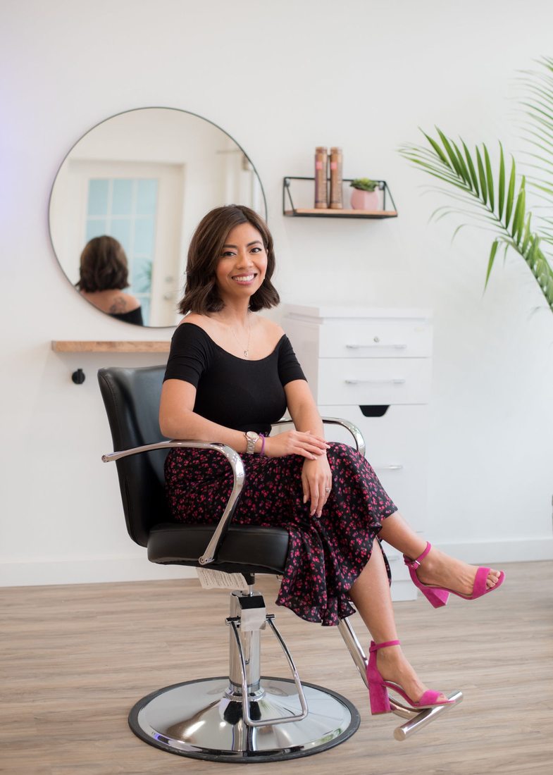 Katrina, owner and stylist at Kookai Hair Salon